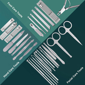 Professional Luxurious Manicure Kit with Stainless Steel Tools Nail Care <b>Set</b> for Adults Manicure & <b>Pedicure</b> <b>Set</b> - Product Image 4