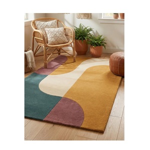 European-Style Persian Retro Crystal Velvet Bedside Rug for Living Room Bedroom Dropshipping Cross-Border Sofa <b>Coffee</b> <b>Table</b> Set - Product Image 1
