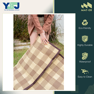 Thailand Origin Manufacturer of Elegant Design Best Quality Picnic/ Beach/ Outdoor Carpets 100% Polypropylene PP Foldable <b>Mat</b> - Product Image 5