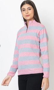 Pull d'hiver zippé à col montant, tendance et décontracté, pour usage quotidien, en promotion, par l'exportateur - Product Image 6