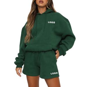 Ensemble de vêtements de sport d'été pour hommes avec logo personnalisé 100% coton Chemise et short de course Motif solide brodé Technics - Product Image 1