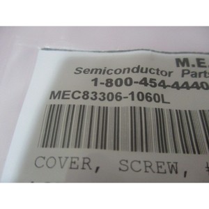 34 M.E.C. Couverture Tech MEC83306-1060P, vis # 8-32 - Équipements et pièces semi-conductrices d'occasion fiables à l'échelle mondiale - Product Image 3