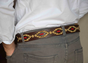 Ceinture Polo en Cuir Véritable OEM, Design Tressé en Cuivre, Durable, Légère, Longueur/Largeur Personnalisable, Haute Qualité - Product Image 3