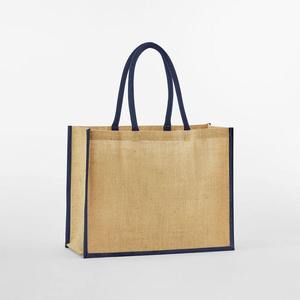 Wholesale Grade Geometric Jute <b>Tote</b> <b>Bag</b> Eco Friendly Stylish Carry <b>Bag</b> for Office <b>Work</b> Daily Essentials Shopping and Commercial - Product Image 2
