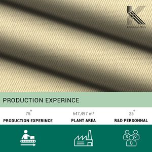 Tissu Premium Trutemp 365 Performance en Coton Spandex 285GSM, Matière Sergé 3/1 pour Chino, Fabricant Textile OEM ODM en Gros - Product Image 6