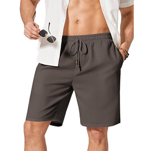 Shorts de jogging pour hommes en gros, pas chers, amples, pour l'été, vêtements de sport, pantalons mi-longs, shorts de sport unis, grandes tailles, shorts de plage pour hommes - Product Image 6