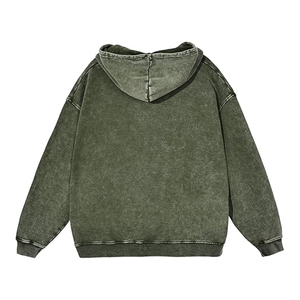 Sweat-shirts à capuche oversize vintage pour hommes, pulls délavés à l'acide pour couples, streetwear - Product Image 2
