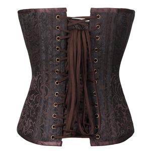 เสื้อครอเซ็ทวินเทจสำหรับผู้หญิง เซ็กซี่ กระชับสัดส่วน ระบายอากาศได้ดี ดีไซน์ทันสมัย ผ้าปักลาย สำหรับสาวพลัสไซส์ - Product Image 3