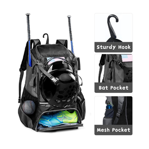 High Quality Custom Logo Baseball Bags Lightweight <b>Backpack</b> Design Colors Wholesale Hot Sale Baseball Bags For Online sale - Product Image 5