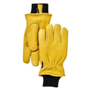 Heavy-Duty Safety Construction <b>Gloves</b> Goat Grain Leather Driving <b>Gloves</b> Reinforced Patch Palm for Cold Weather - Product Image 1