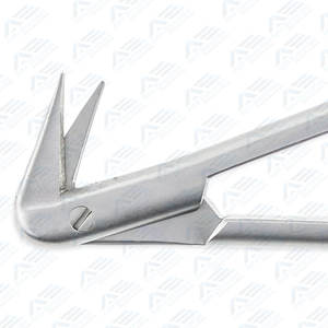 Tijeras Quirúrgicas Potts de Acero Inoxidable con Mango Redondo y Hojas Microfinas en Forma de V, 8 Pulgadas (20 cm) - Product Image 4