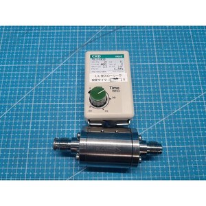 Vanne de régulation de fluide CKD FGL11-X0029, utilisée telle qu'elle est, pièces d'équipement semi-conducteur Legacy - Product Image 1
