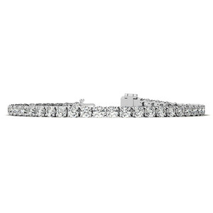 Classy Fine Jewelry 14k 18k White Gold Tennis <b>Bracelet</b> With 2mm 3mm 4mm Lab Diamond Classic Setting Tennis <b>Bracelets</b> For Women - Product Image 1