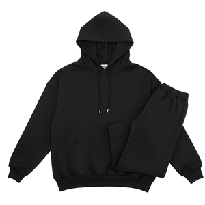 Conjunto de Sudadera con Capucha y Pantalones Deportivos con Logotipo Personalizado para Hombre, Dos Piezas, Informal, para Gimnasio, Deportes, Traje Deportivo para Toda Temporada - Product Image 1