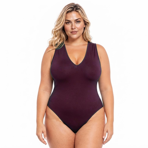 Traje de Baño de Una Pieza para Mujer, Diseño Personalizado 2026, Tela de Spandex y Poliéster, Bikinis y Ropa de Playa - Product Image 4