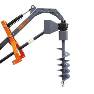 48\" Hydraulic Assist <b>Post</b> Hole <b>Digger</b> with 12\" Auger and PTO Shaft TMG TPD12 Model - Product Image 2
