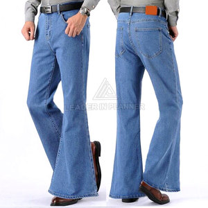 Pantalones Casuales Ligeros con Corte Acampanado para Hombre, Pantalones Deportivos con Corte Acampanado, Pantalones con Corte Acampanado en Oferta - Product Image 2