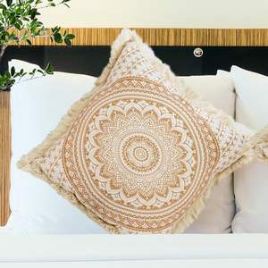 Soft 50cm Moon Cotton Throw <b>Pillow</b> Cover Decorative Accent for <b>Sofa</b> Bed or Living Room Home Decor - Product Image 4