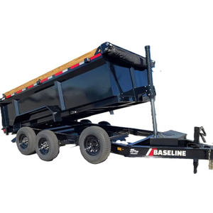 Offre Rapide Nouveau Modèle C Baseline Remorque à Benne 14' HDU-207 - Poids Total Autorisé en Charge (PTAC) 14K, Parois Latérales de 36', Roue de Secours - Product Image 1