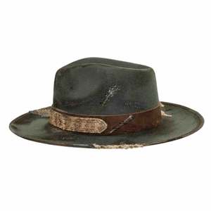Chapeau de cowboy pour sports de plein air et voyages, avec protection solaire, léger, réglable, design vieilli, rayé, hiver - Product Image 3