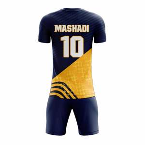 Tenues de sport sublimées personnalisées pour équipes de football, uniformes de football courts en polyester de haute qualité, vente en gros - Product Image 6
