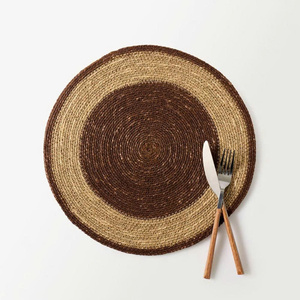 <b>Farmhouse</b> Woven Placemat Decorative <b>Dining</b> <b>Table</b> Mat Modern <b>Rustic</b> Woven Placemat Sustainable <b>Dining</b> Decor OEM ODM Wholesale - Product Image 3