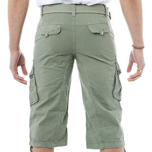 Pantalones Cortos Cargo Casuales para Hombre al por Mayor, 100% Algodón, Transpirables, de Secado Rápido, con Cordón Ajustable - Product Image 4