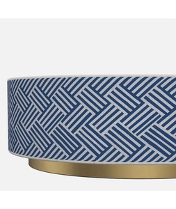 Taburete Decorativo para el Hogar Hecho a Mano, Ecológico y Moderno, Diseño Único de Lujo Indio con Incrustaciones de Hueso, F S INTERNATIONAL Uttar - Product Image 3