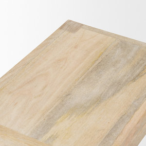 1-Year Warranty Bar <b>Stool</b> | Sturdy Rubber Wood Solid Wood <b>Stool</b> - Product Image 5