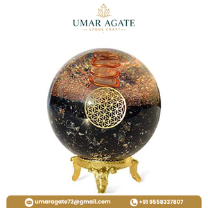 Esfera de Piedra Verde de Malaquita Tallada a Mano, Cristal Curativo para Decoración del Hogar - Product Image 5