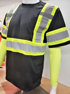 เสื้อยืดนิรภัยผู้ชายคุณภาพสูง สวมใส่สบาย ทนทาน รุ่นใหม่ล่าสุด ซักได้ ผลิตด้วยวัสดุคุณภาพดีเยี่ยม - Product Image 6