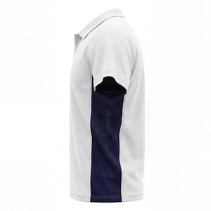 Camiseta de Golf para Hombre de Alta Calidad con Impresión Digital, Logotipo en la Parte Delantera, Tejido de Punto Transpirable de Spandex/Algodón de 220g, Cómoda - Product Image 4
