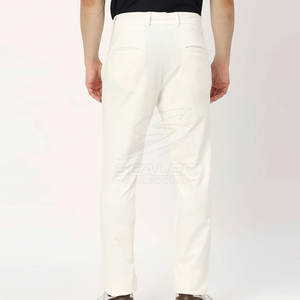 Pantalon de golf performant en tissu extensible avancé, coupe athlétique ajustée et confortable, respirant, léger, avec braguette mi-boutonnée et coupe droite - Product Image 2