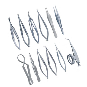 Instruments Altomme : Kit d'instruments manuels de chirurgie oculaire pour l'extraction de la cataracte, haute qualité, en acier inoxydable, pour usage hospitalier - Product Image 5