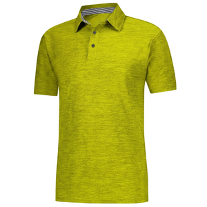 เสื้อโปโลพรีเมียมสำหรับผู้ชาย ผ้าคอตตอนปิเก้ แขนสั้น สวมใส่สบาย เหมาะสำหรับกอล์ฟ กีฬา เทนนิส เสื้อยืดโปโล ระบายอากาศได้ดี แฟชั่นคลาสสิกสำหรับผู้ชาย - Product Image 1
