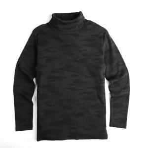 Sudadera de camuflaje de carbón para hombre a precio de fábrica, manga larga, cuello alto, hombro personalizado, de gran tamaño e impresión personalizada - Product Image 5