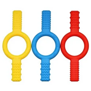 Mordedor Sensorial de Silicona para Bebés, Grado Alimenticio, Suave, Juguete Masticable para Estimulación Oral Infantil - Product Image 5