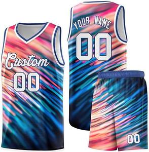 Conjunto de Uniforme de Baloncesto Premium con Impresión de Logotipo, Nombre y Número Personalizados, Tela Transpirable de Secado Rápido para Deportes de Equipo - Product Image 1