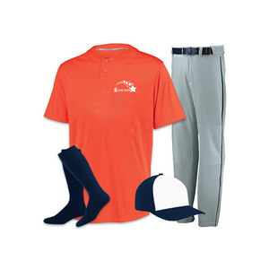 Uniforme de Béisbol de Poliéster Transpirable con Impresión Personalizada a Precio Económico, Nuevo, Hecho a Medida - Product Image 1
