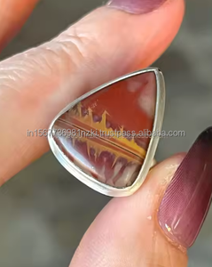 Anillo de Venta caliente, anillo de regalo de declaración, anillo de plata esterlina sólida, joyería de jaspe Noreena, anillo de regalo boho, anillo de regalo para mujer, anillo de bisel - Product Image 6