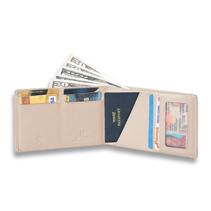 Sophisticated Genuine Leather <b>Mens</b> <b>RFID</b> Blocking Bifold <b>Wallet</b> Chain Accent Waterproof Card Holder Premium Artisan - Product Image 4