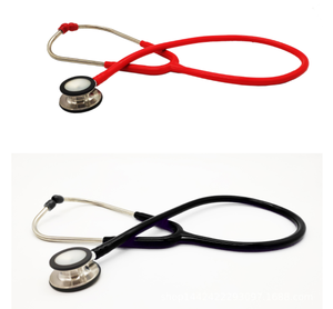 Stéthoscope à double tête, instrument de diagnostic médical pour médecins, infirmières, professionnels de santé, examen du cœur et des poumons - Product Image 1