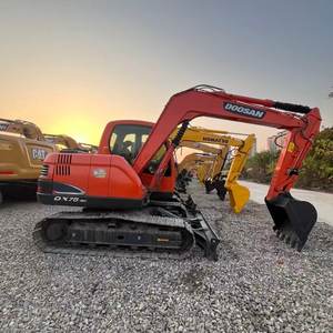 Mini-excavatrice Doosan DX75-5B, vente directe d'usine, excavatrice hydraulique compacte de 7,5 tonnes avec moteur puissant à prix compétitif - Product Image 2