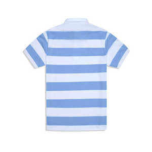 OEM Wholesale Custom Men's 240gsm Cotton Short Sleeve Polo Shirt Button up Turn-<b>Down</b> Collar Dry Fit Casual Streetwear Shirts - Product Image 2
