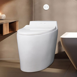 [TREVI] Distributeur d'eau sanitaire public sans contact, allongé, en plastique, à chasse automatique, intelligent et sans réservoir, hygiénique ALB-DT100R - Product Image 2