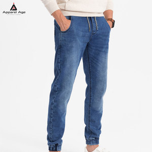 Pantalones Joggers de Mezclilla para Hombre, Último Diseño, Servicio OEM, Pantalones Joggers Lavados, Cómodos - Product Image 1