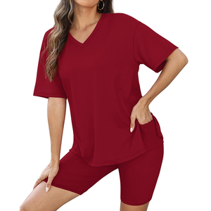 Conjunto de Verano de Primera Calidad para Mujer, Hecho de Material de Poliéster y Spandex de Calidad, Transpirable, Color Personalizado - Product Image 4