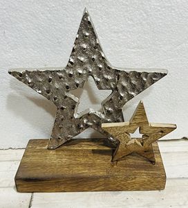 New Trendy Star Shape <b>Tea</b> Light <b>Stand</b> Crystal Metal Tabletop Home Decoration Christmas I K Handicraft Handmade Uttar Pradesh - Product Image 2