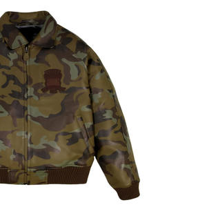 Meilleur prix - Veste en cuir Avirex pour homme - Veste d'hiver haut de gamme - Cuir véritable - Coupe-vent - Imperméable - Teinture unie - Toutes les tailles disponibles - Product Image 2