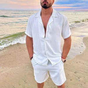 Camisa de Playa Casual de Verano para Hombre, Talla Grande, Manga Corta, Estampado de Palmeras, Diseño Hawaiano Transpirable en 3D - Product Image 2